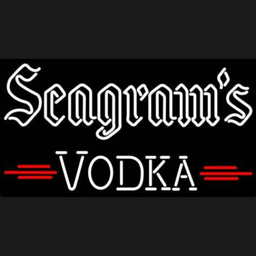 Seagrams Vodka Neon Sign