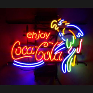 Coca cola neon beer sign