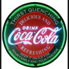 COCA-COLA EVERGREEN NEON SIGN in a steel can