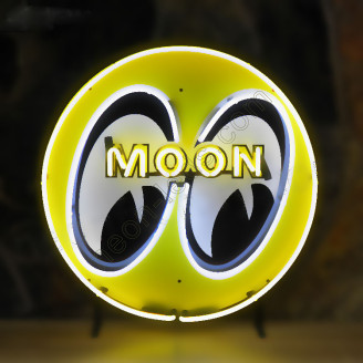 Moon neon auto  sign
