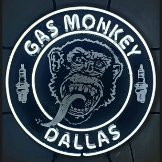 Gas monkey dallas neon sign