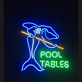 Pool Tables neon sign
