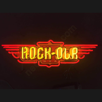 Rock Ola neon sign