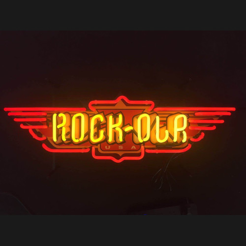 Rock Ola neon sign