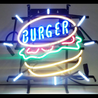 Burger Neon Sign