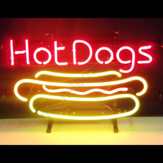 Hot Dogs Neon Sign