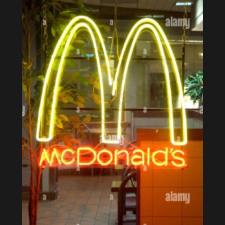 McDonald's Neon Sign