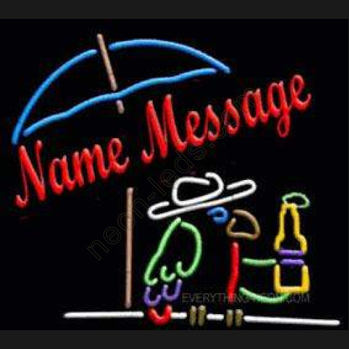 Name Message neon sign