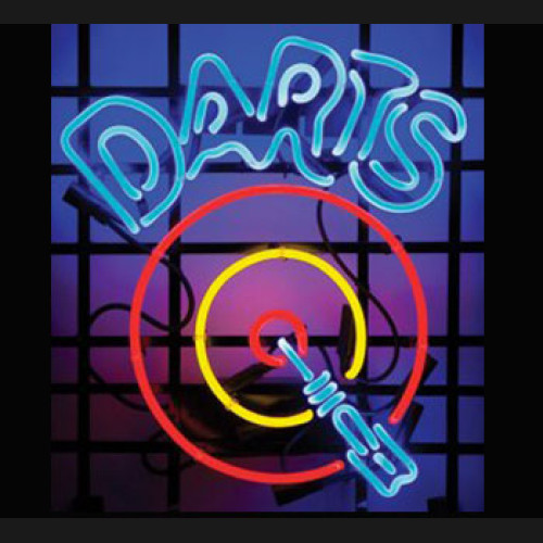 Darts Neon Sign