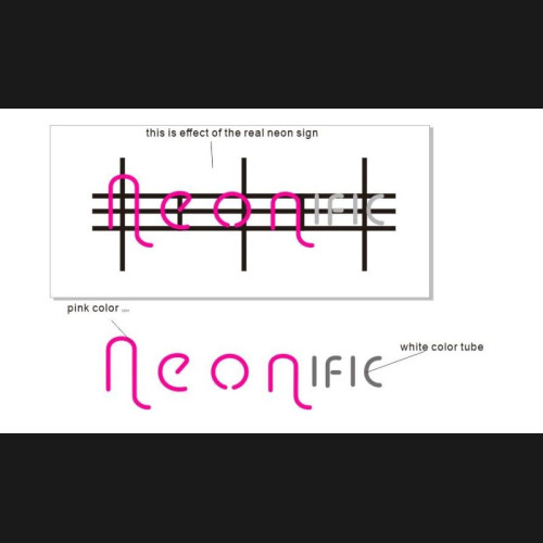 Custom Neonific neon sign