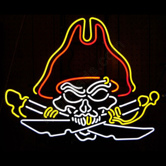 Pirate Skull Neon Sign