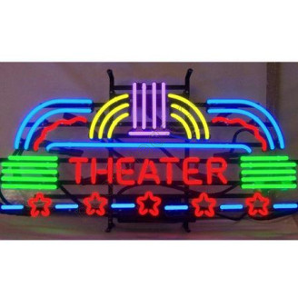 Theater Neon Sign