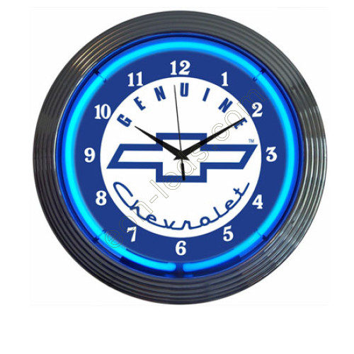 Chevrolet Neon CLOCK WL-NCS027 Chevrolet Neon CLOCK WL-NCS027