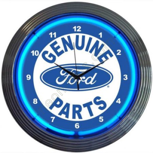 Genuine Ford Parts Neon Clock WL-NCS018