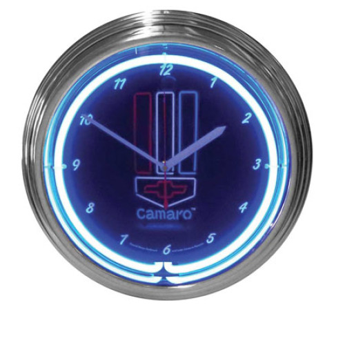 Camaro Neon CLOCK
