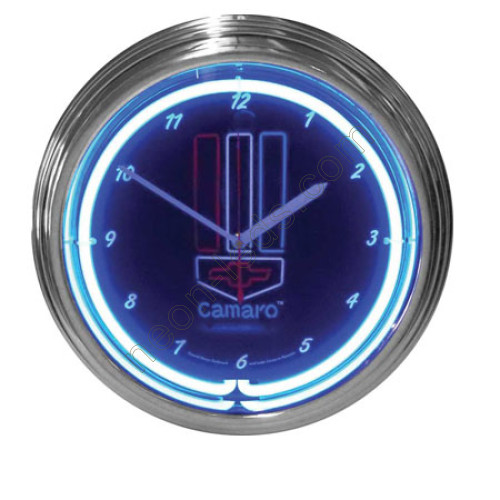 Camaro Neon CLOCK