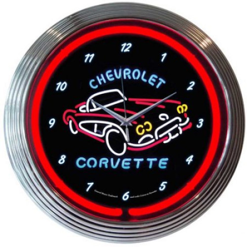 Corvette Neon Clock