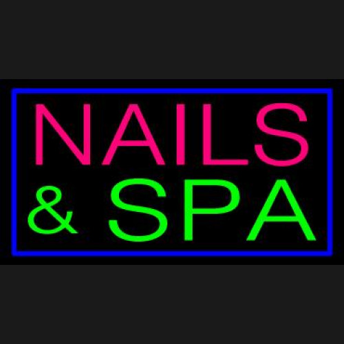 NAILS and SPA Neon Sign