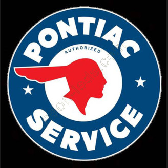 Pontiac Service Acrylic Sign