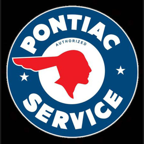 Pontiac Service Acrylic Sign