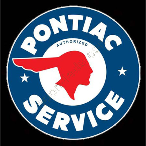 Pontiac Service Acrylic Sign