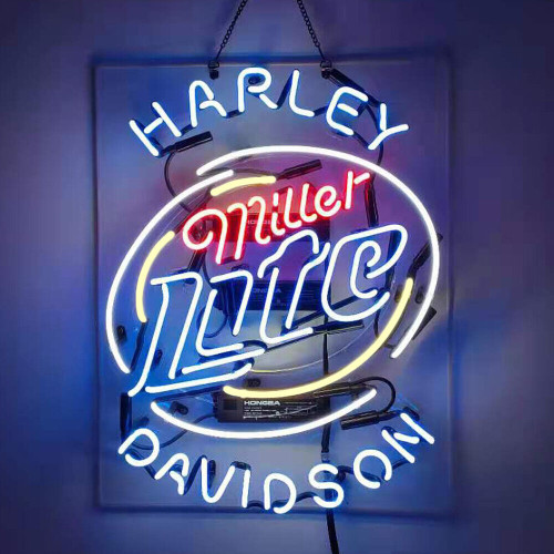 Miller Lite Neon Beer Sign