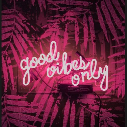 Good Vibes Only Neon Sign