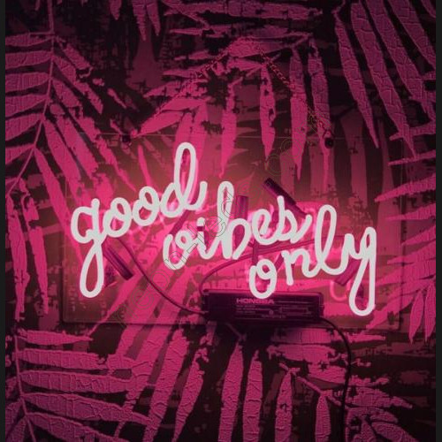 Good Vibes Only Neon Sign