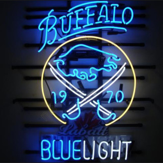 Labatt Blue neon beer sign