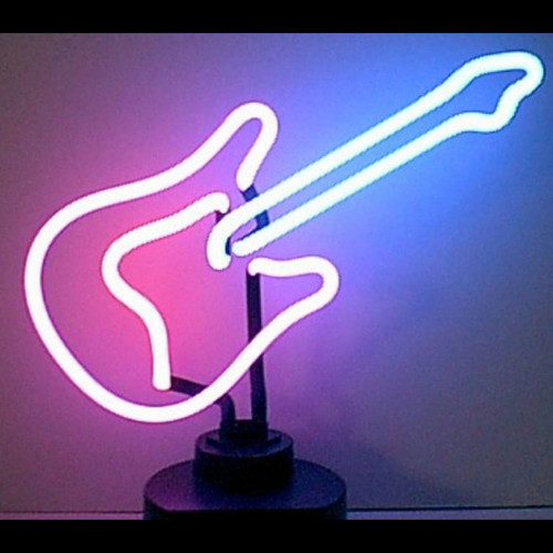 GUITAR NEON SCULPTURE