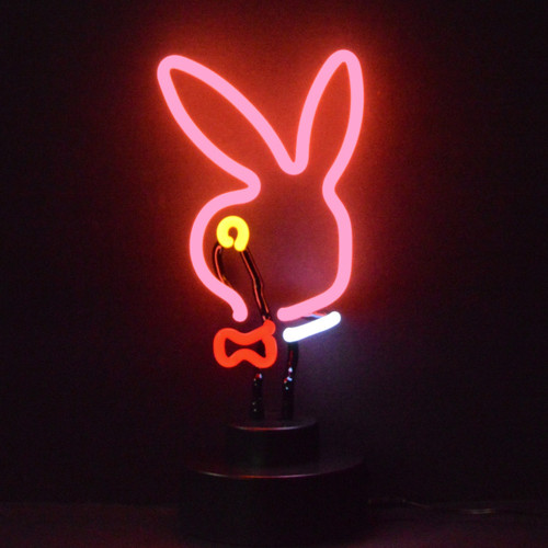 Bunny Head Neon Sculpture-WL-TN035