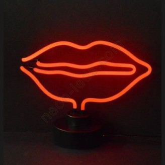 Lips Table Neon Sign