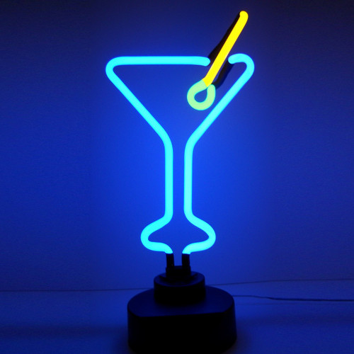 Martini Glass Neon Sculpture-WL-TN044
