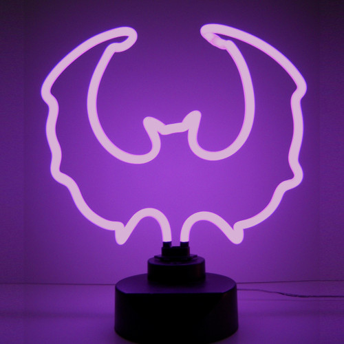 Purple Bat Neon Sculpture-WL-TN031